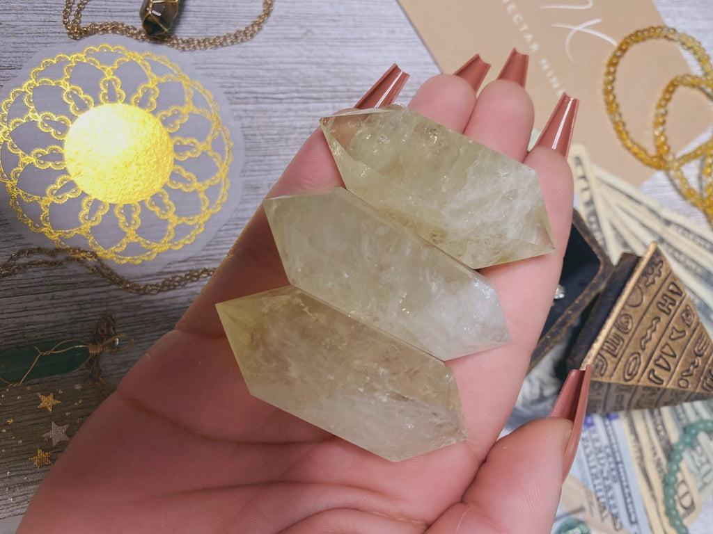 Citrine Double DT Points