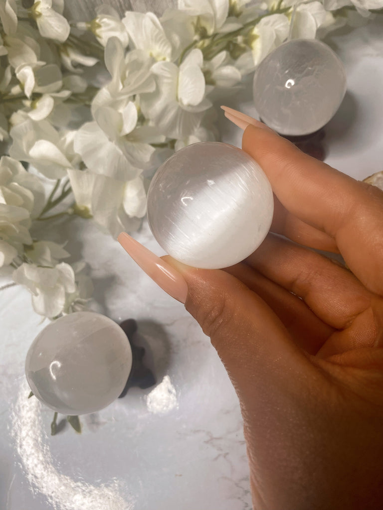 Selenite Spheres